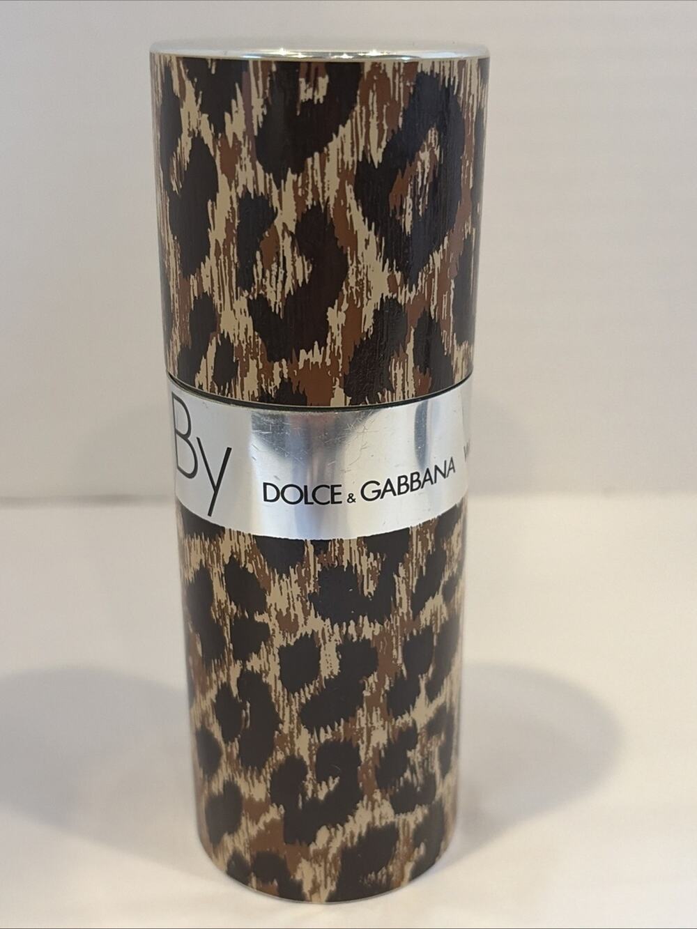 RARE VTG USED By Dolce Gabbana Woman EAU Parfum Leopard Print Limited Ed 3.4 fl
